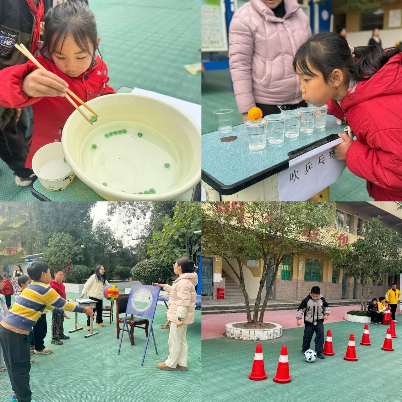 校园变身趣味赛场 运动点燃冬日激情——达川区大树镇黄庭中心学校举行2025年冬季运动会