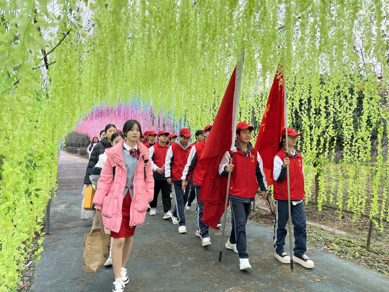 竹韵承礼,青春践行 | 大竹县职业中学开展礼仪实践日活动