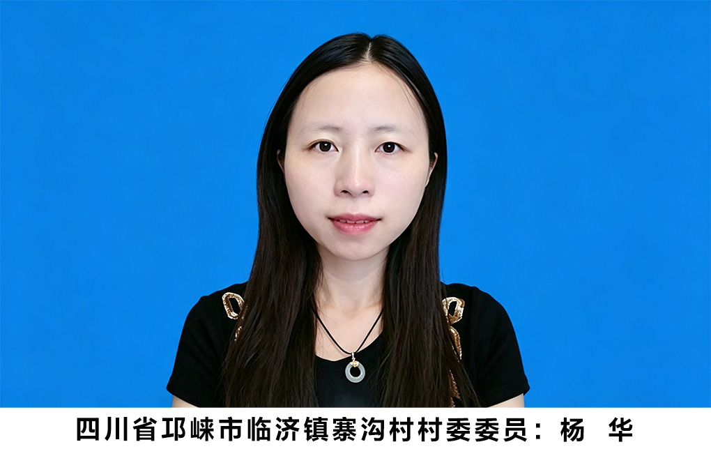 巾帼扎根山村 实干赋能振兴 —— 邛崃临济镇寨沟村村委委员杨华以初心守护乡野烟火